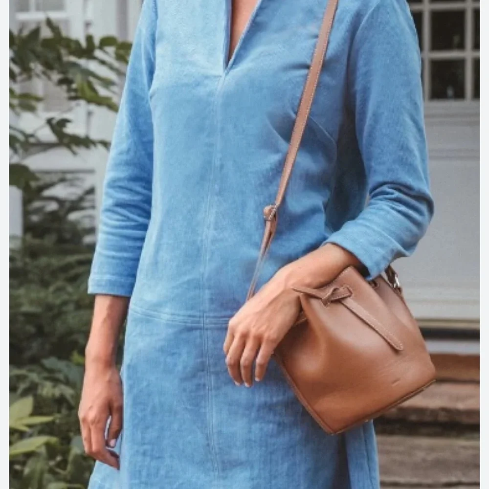 Tuckernuck Sky Blue Long Sleeve Dress - Picture 2 of 4